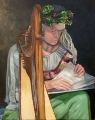 Faire Harpist