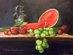 Watermelon and Plums